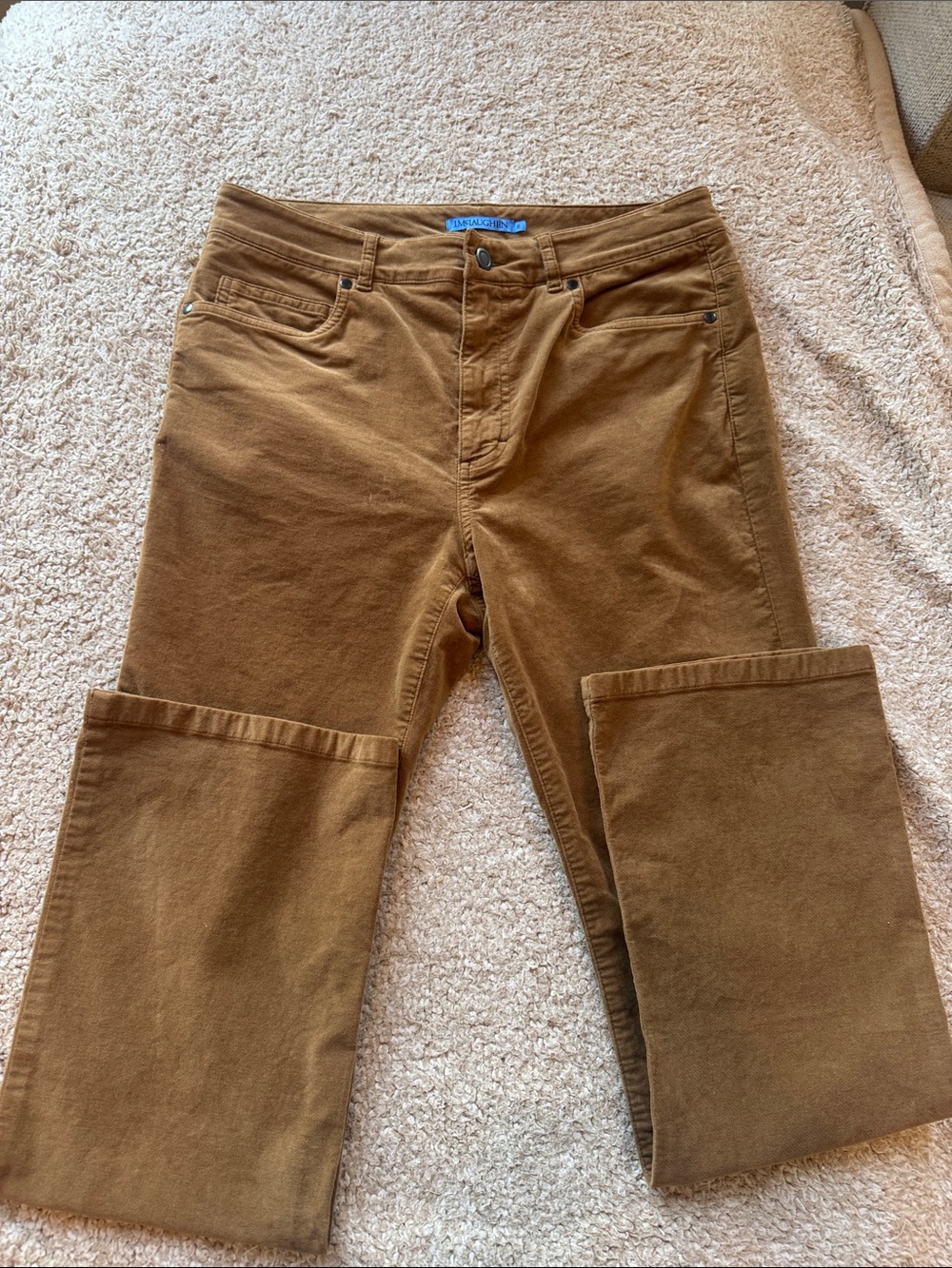 J. McLaughlin soft velour pants size 6